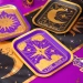 Talerzyki papierowe Andrzejki Wróżki Magia 6 szt.20 x 15 cm