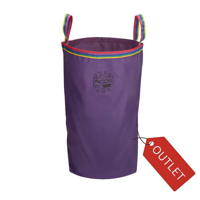 Worek do skakania 80 cm fioletowy - OUTLET - przybrudzony materiał