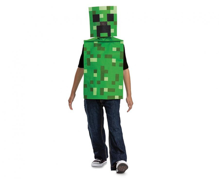 Strój dla dziecka Creeper MINECRAFT (bluzka +maska)