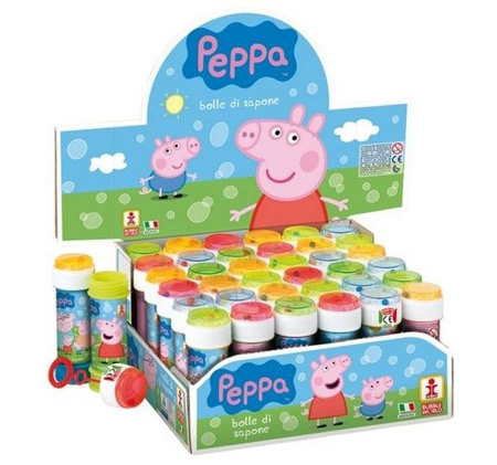 Małe bańki mydlane 60 ml Świnka Peppa