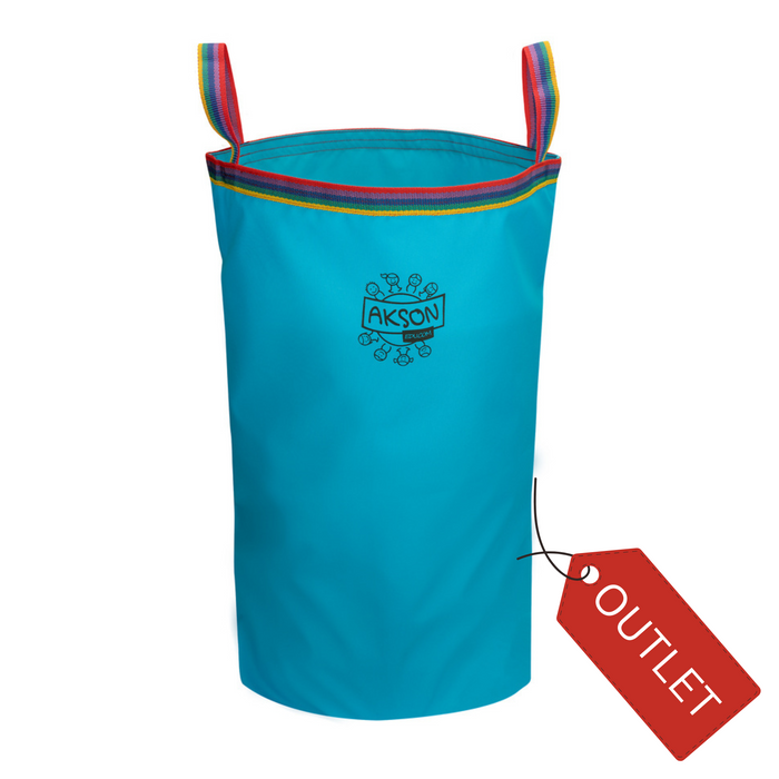 Worek do skakania 80 cm błękitny - OUTLET - przybrudzony materiał od nadruku