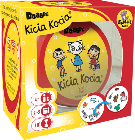Gra rodzinna towarzyska Dobble Kicia Kocia
