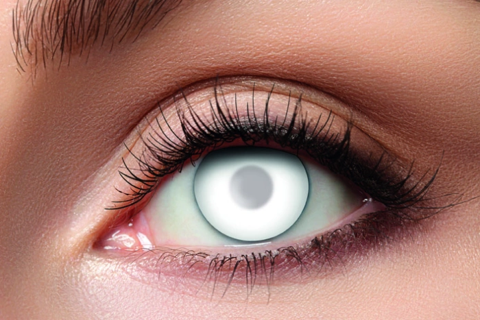 Soczewki kontaktowe tygodniowe Zoelibat - Blind White Visible