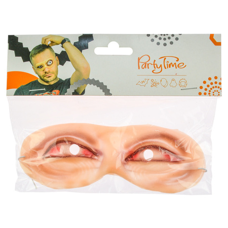 Maska lateksowa oczy szaleńca