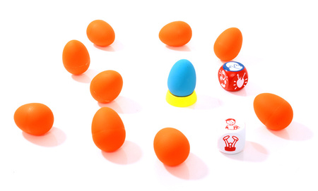 Skaczące Jajeczka - jajcarska gra ruchowa