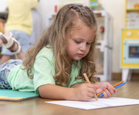 Kredki świecowe 24 kolory Plastic crayons (heksagonalne) JOVI