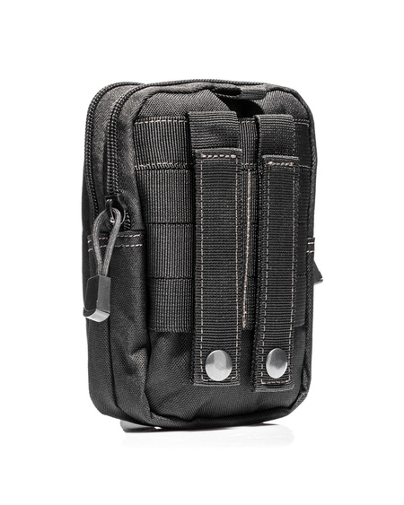 Saszetka survivalowa na pasek (nerka) - CZARNA