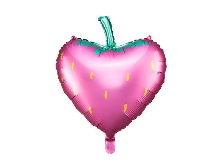 Truskawka balon foliowy 42x45 cm