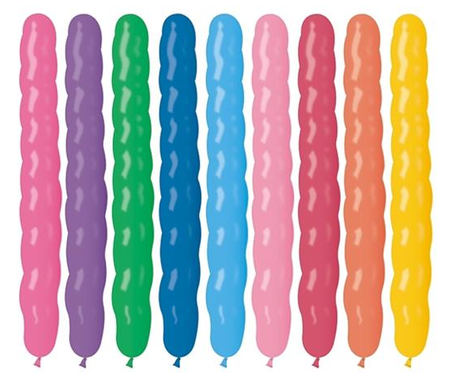 Balon Mała Dżdżownica 100szt Gemar balony