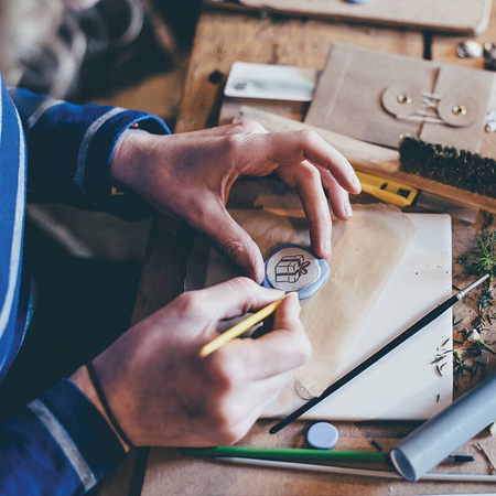 Pieczątka samotuszująca Little NIO - Święta