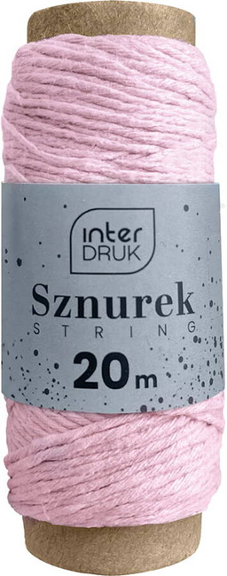 Sznurek na szpulce 20m Satin Gold 4 kolory do wyboru