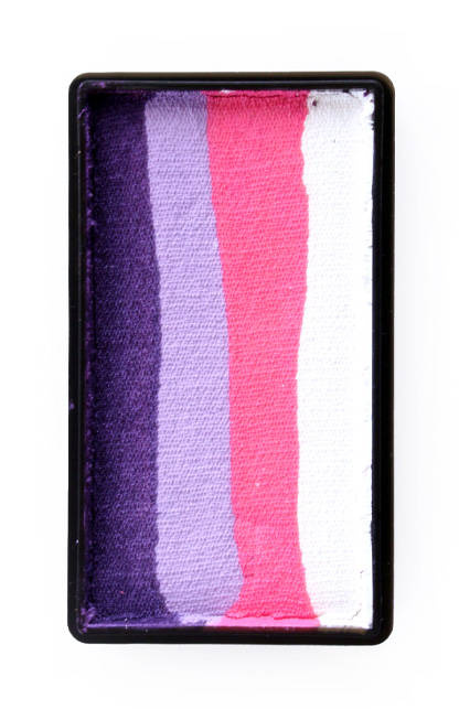 Farba do twarzy Split Cake 28g PURPLE/ LAVENDER/ PINK/ WHITE PartyXplosion