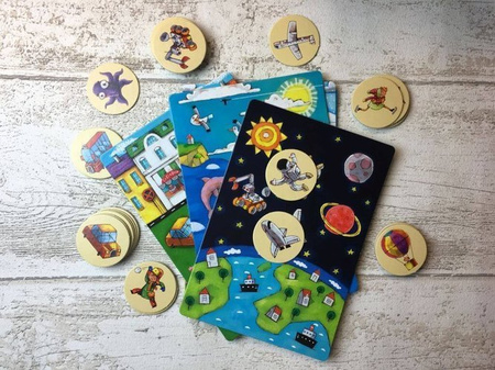 ŚWIAT 3+ GRA LOTERYJKA KAPITAN NAUKA