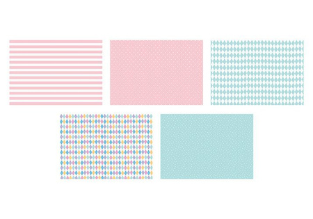 Papier ozdobny do pakowania prezentów Pastel 68,5x100