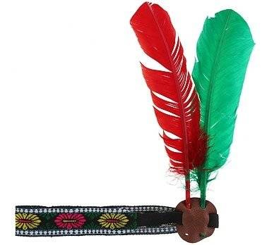Opaska Indianin z piórkiem rozmiar S