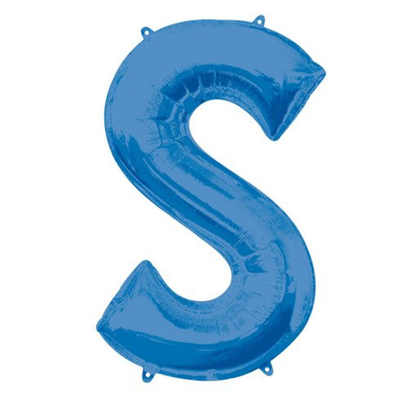 Balon foliowy Anagram Maxi Literka Niebieska