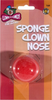 Nos Klauna z gąbki bez gumki