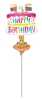 Tort HAPPY BIRTHDAY balon foliowy 20x30 cm