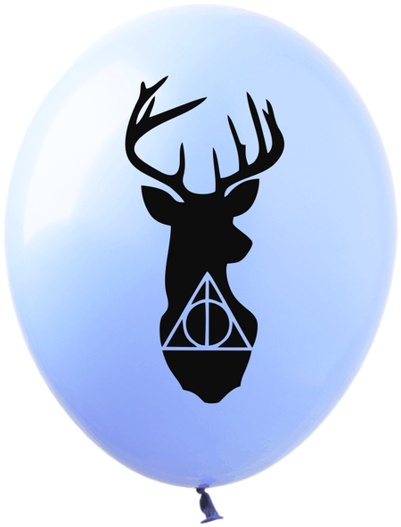 Harry Potter balony gumowe z nadrukiem 7 szt. mix