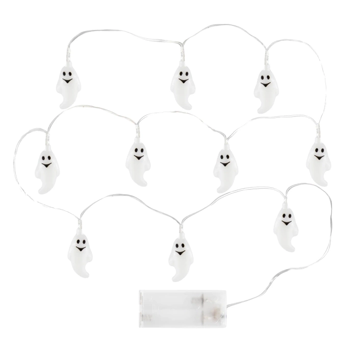 Girlanda świetlna LED duszki halloween 200 cm