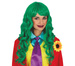 Peruka zielona dluga damska Joker