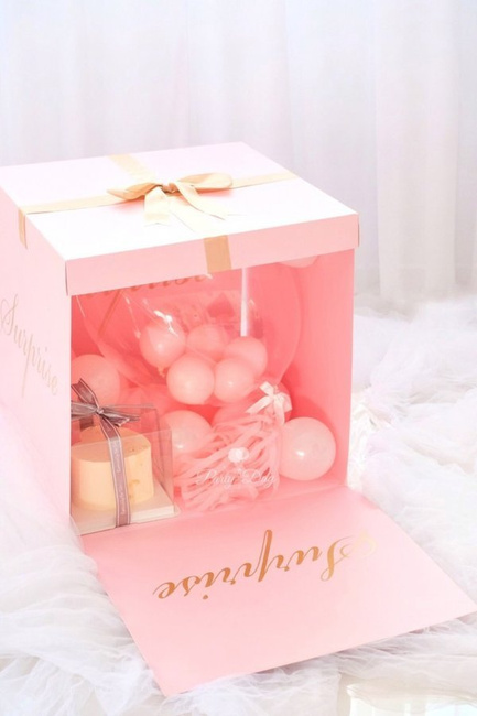 Pudełko na prezent BOX Surprise 50x50x50 cm różne kolory