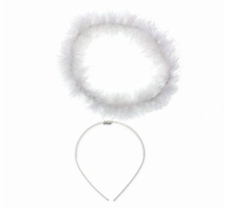 Opaska Aureola aniołka biała 1 szt