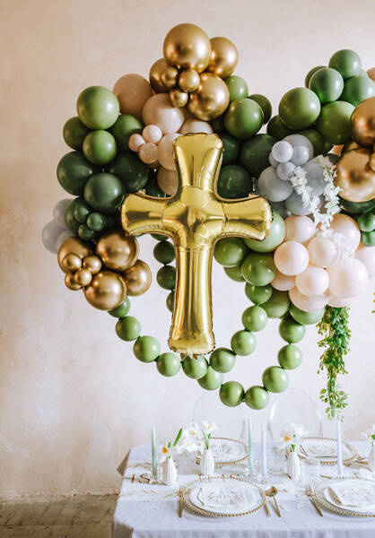 Balon Strong jednokolorowy 5 cali 100 szt. Pastel Rosemary Green