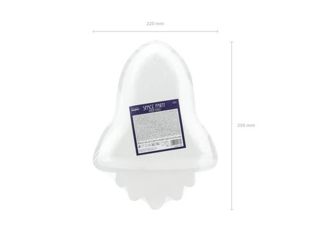 Talerzyki papierowe Kosmos Rakieta 6 szt.