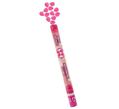 Konfetti pneumatyczne płatki róż tekstylne 60cm