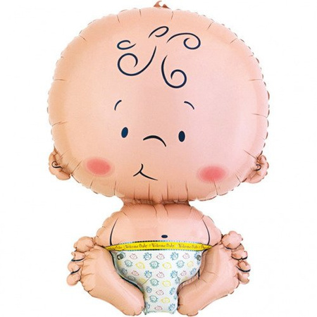 Bobas Niemowlak Dzidziuś BABY Anagram balon foliowy 22''