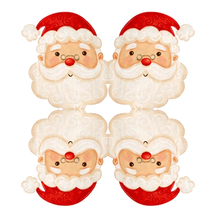 Serwetki papierowe świąteczne Święty Mikołaj 10 szt.