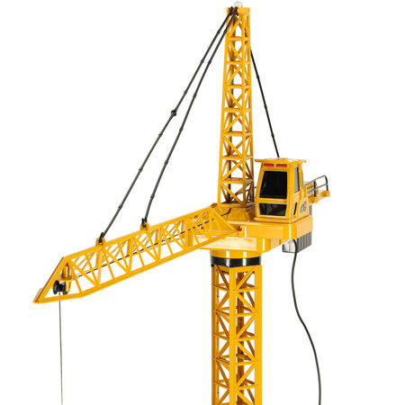 Dźwig Żuraw budowlany zdalnie sterowany RC z hakiem 4CH 128cm
