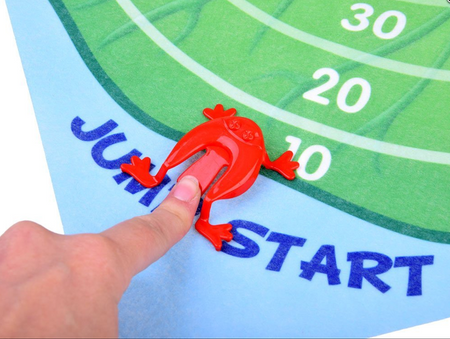 Rodzinna gra zręcznościowa żabki pchełki