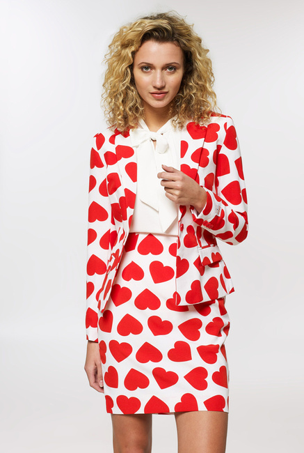 Garnitur damski QUEEN OF HEARTS zestaw