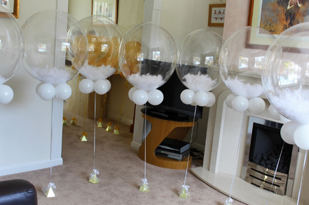 Kula Clearz Crystal balon Bubble transparentny Anagram 46 cm