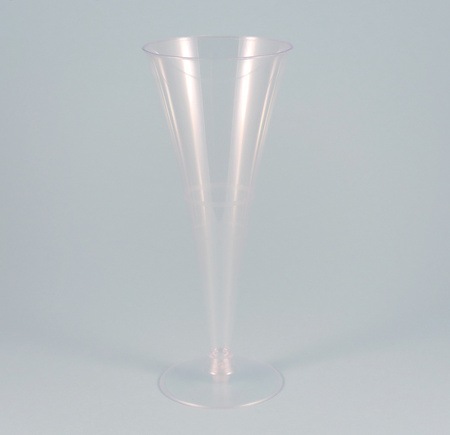 Kieliszki do szampana plastikowe jednorazowe 120ml 10 szt.