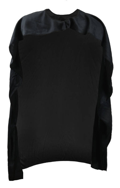 Peleryna dla dzieci czarna 80 cm