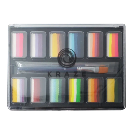 KrazeFX Paletka farb do malowania twarzy i ciała - Flower Bouquet by Linnea