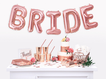 Kubeczki papierowe She Said Yes! złoty róż 220 ml 6 szt.