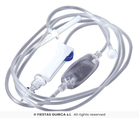 Sztuczna krew w kroplówce