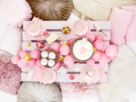 Lampki dekoracyjne LED, 190 cm na baterie, ciepły biały