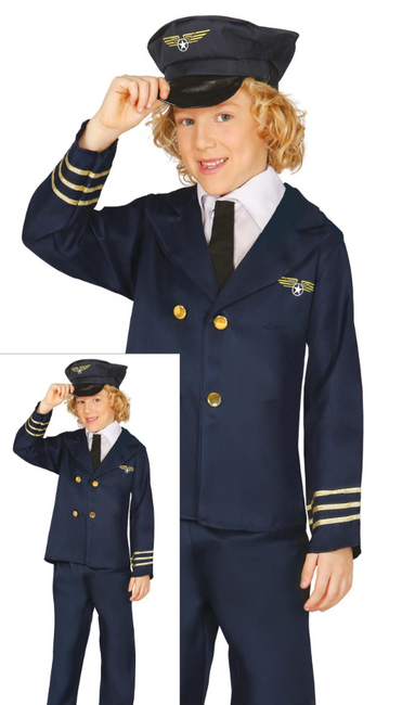 Pilot samolotu strój dla dzieci