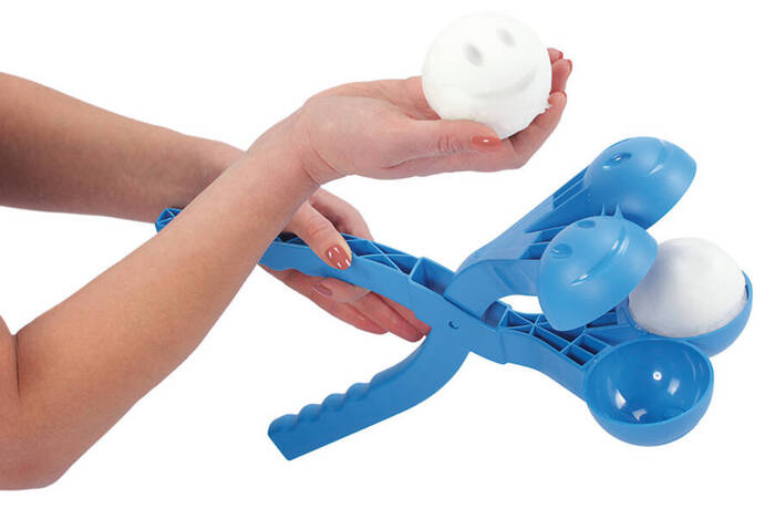 ŚNIEŻKOMAT snowball do robienia kulek śnieżnych podwójny