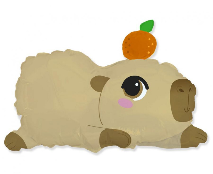 Balon foliowy KAPIBARA 68x58 cm