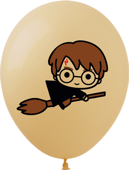 Harry Potter balony gumowe z nadrukiem 7 szt. mix