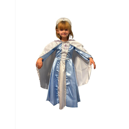 Strój dla dziewczynki KRÓLOWA ŚNIEGU ELSA ELZA