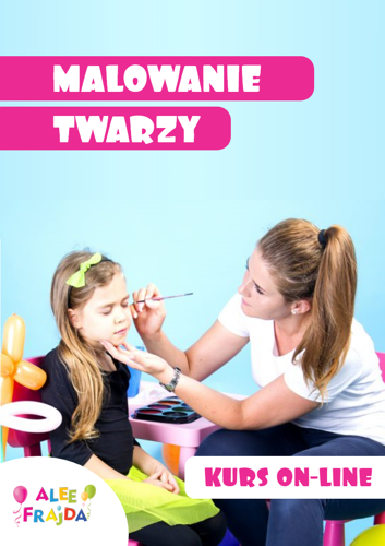Kurs online: Malowanie twarzy facepainting - podstawy