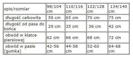 Strój Kwiatek Czerwony