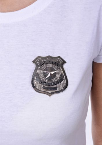 Odznaka policjanta Special Police SREBRNA